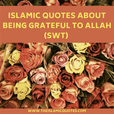 Gratitude Quotes – 23 Islamic Quotes About Being Grateful – The Islamic Quotes – Islamic Status ...