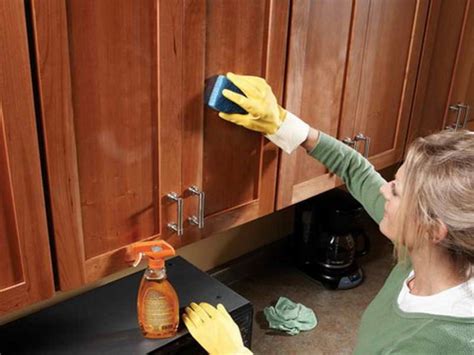 How To Clean Your Wooden Kitchen Cabinets Without Damaging Them ...