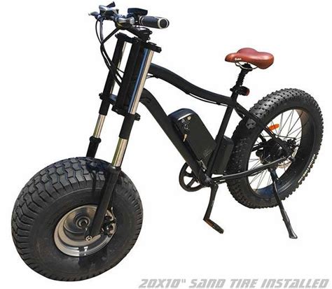 Xterrain500 All-Terrain Electric Bike Can Ride Over Beach Sand, Snow, Grass and More | Gadgetsin