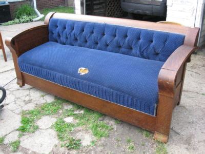 Antique Kroehler Unifold Davenport Sofa Bed -- Antique Price Guide Details Page