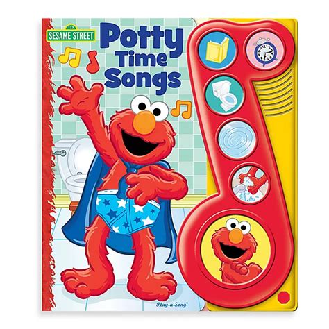 Elmo Potty Time Songs Board Book | Bed Bath & Beyond