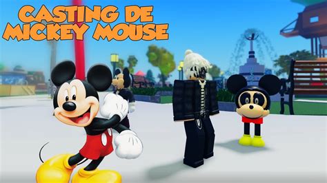 CASTING DE MICKEY MOUSE (ROBLOX) - YouTube