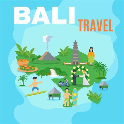 Background Map Bali Travel 473122 Vector Art at Vecteezy