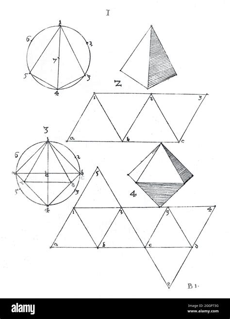 Polyhedral variations based on the five Platonic solids, or 'regular ...