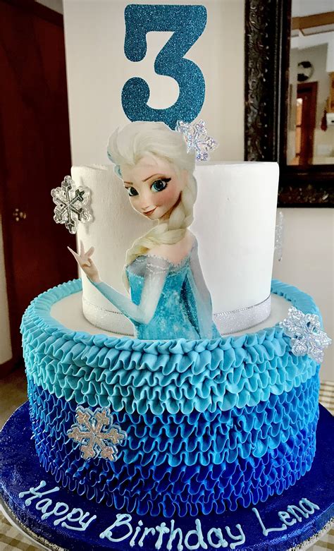 Frozen Elsa cake | Elsa cakes, Elsa cake frozen, Elsa frozen