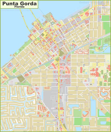 Punta Gorda Florida Map | Wells Printable Map