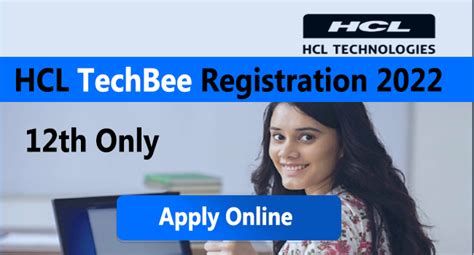 HCL Tech Bee Registration 2022- Register at bit.ly/Techbee