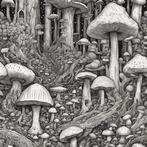 Mushroom Forest - AI Generated Artwork - NightCafe Creator