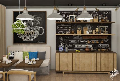 Coffee corner on Behance