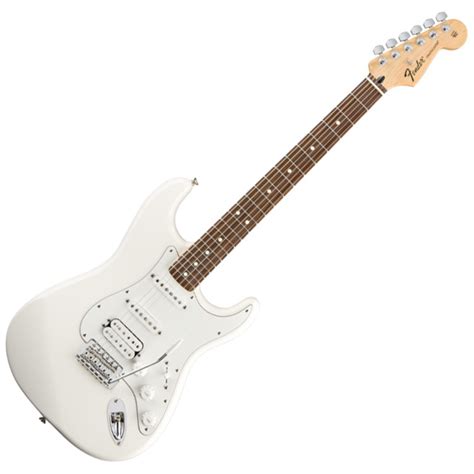 Fender Standard Stratocaster HSS, RW, Arctic White - Box Opened at Gear4music