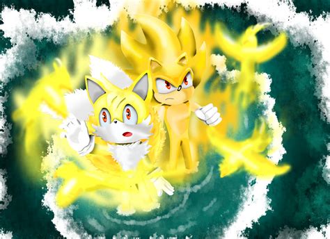 Super Tails - Super Sonic - First Transformation by Paredi on DeviantArt