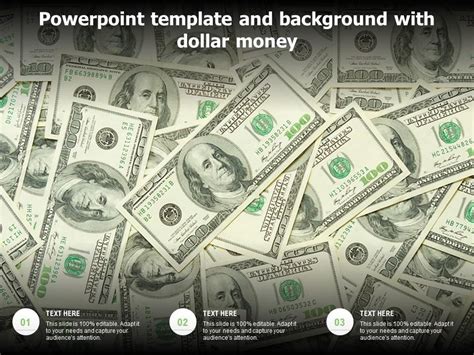 Powerpoint Template And Background With Dollar Money | Presentation ...