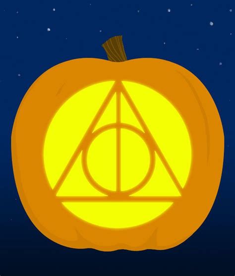 20+ Deathly Hallows Pumpkin Stencil