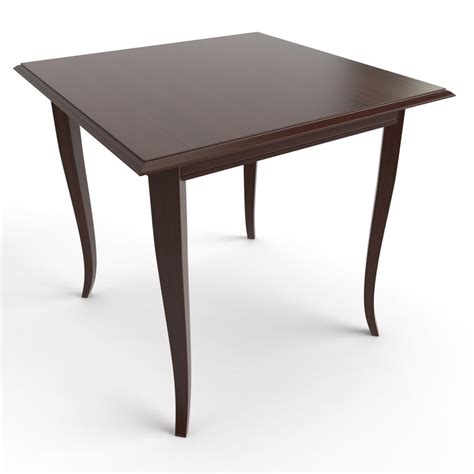 free dining table 3d model