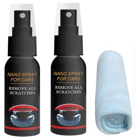 2PCS Car Nano Repairing Spray, Car Scratch Repair Nano Spray, Protection & Swirl Remover Polish ...