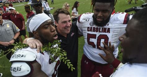 Gamecock fans rejoice in the most signature win of Will Muschamp's career