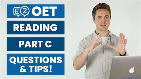 OET Reading Part C: Questions & Tips with Jay! - YouTube