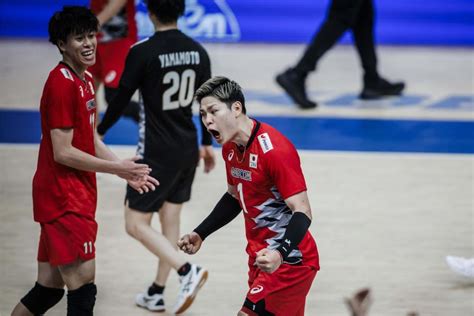 The Japanese men's volleyball team is second in the world! In the first ...