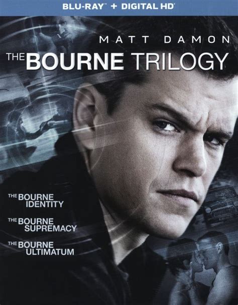 The Bourne Trilogy [Includes Digital Copy] [Blu-ray] [3 Discs] - Best Buy