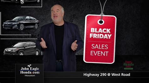 John Eagle Honda Houston Black Friday Sale - YouTube