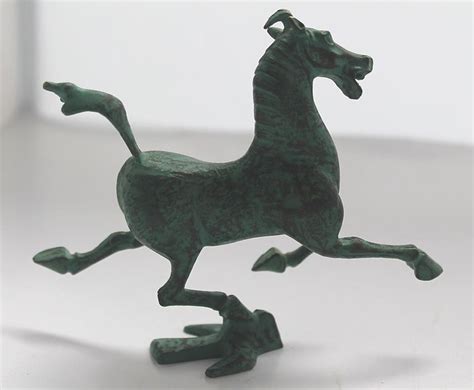 Horse sculpture "Han Dynasty" - Bronze - Catawiki