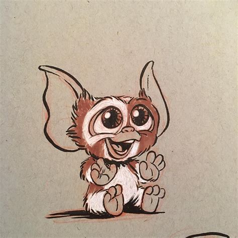 gremlin drawing - Google Search | Gremlins art, Cartoon drawings ...