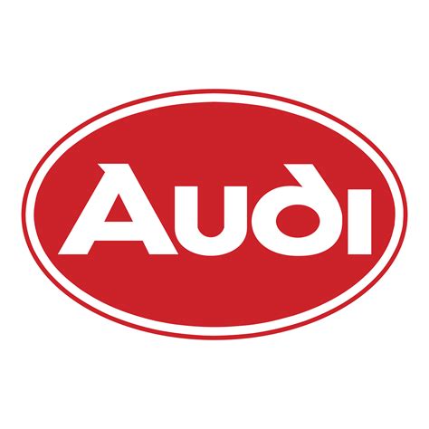 1969 Audi Logo Transparent | Red Audi SVG Logo