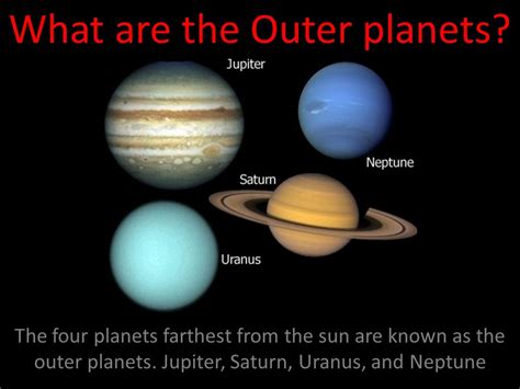 What Are the Four Planets Farthest From the Sun Called