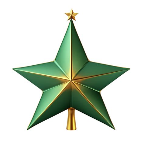 AI generated Realistic 4K Ultra Christmas Tree Star 35497760 PNG