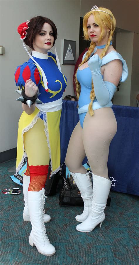 Street Fighter Snow White and Cinderella | Street fighter cosplay, Street fighter costumes ...