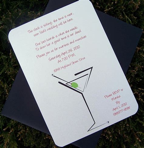 Cocktail Party Invitation Template – Letter Example Template