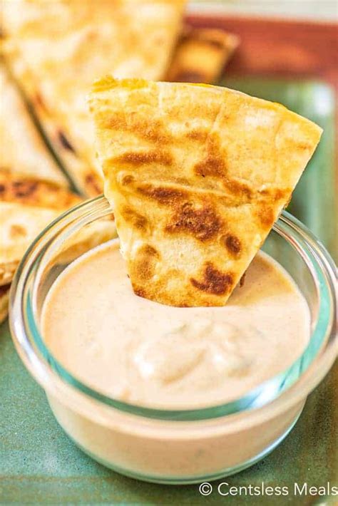 Taco Bell Quesadilla Sauce - Copycat Taco Bell Quesadilla Sauce - Hot ...