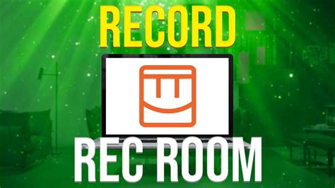 How To Record Rec Room On PC (NO LAG!) - YouTube