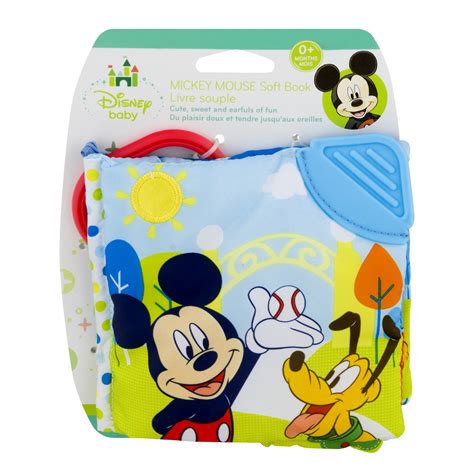 Disney Baby Mickey Mouse On the Go Soft Book - Walmart.com - Walmart.com