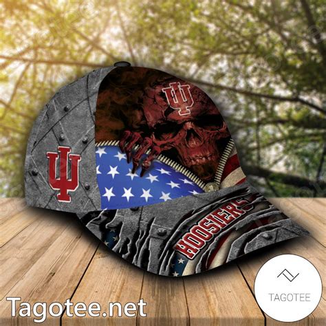 Indiana Hoosiers Mascot Custom Caps - Tagotee