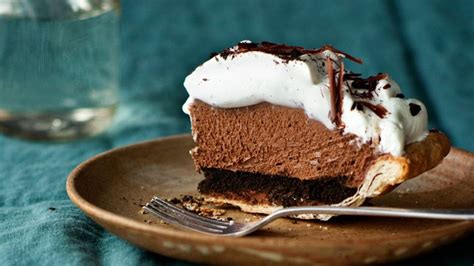 Mile-High Chocolate Pie Recipe | Bon Appétit