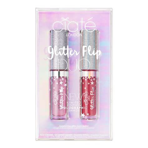 Buy Ciaté London Glitter Flip Liquid Lipstick Duo Set | Sephora Philippines