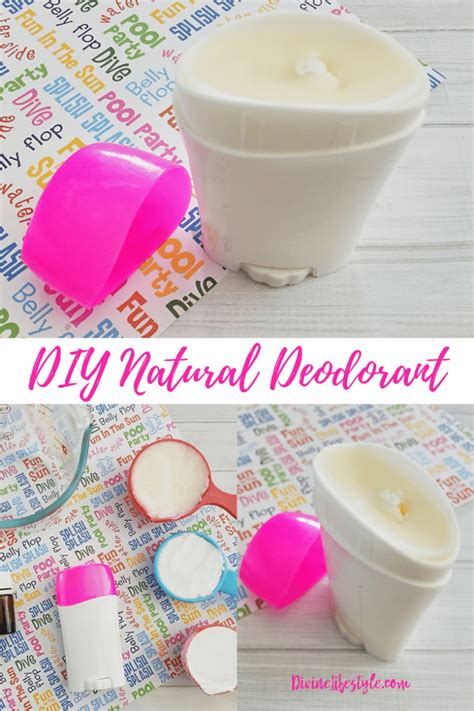 DIY Natural Deodorant That Works Antiperspirant Divine Lifestyle