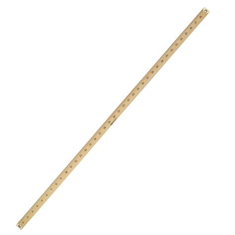 Westcott Wood Yardstick, 36 inch Ruler with Metal Edges - Walmart.com