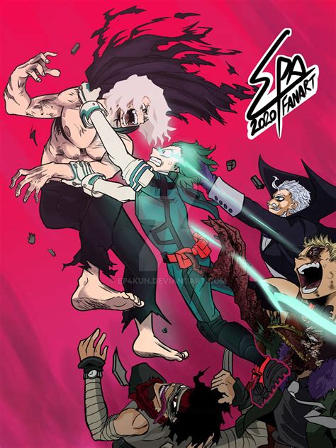 Deku Vs Shigaraki - Be Greater illustration by ep4kun on DeviantArt