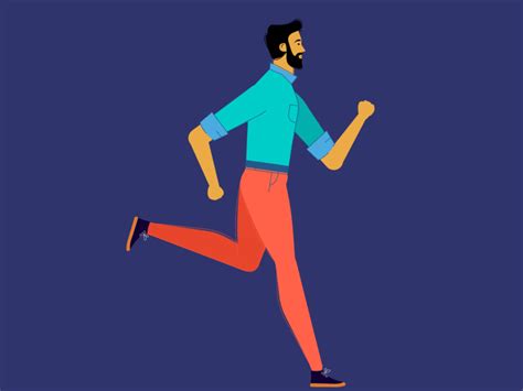 Character Running Animation by Peter Arumugam on Dribbble