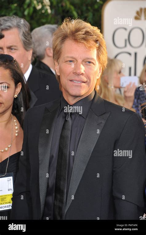 Jon Bon Jovi at the 70th Golden Globe Awards at the Beverly Hilton ...