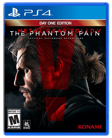 Metal Gear Solid V: The Phantom Pain - Une nouvelle jaquette sans Kojima ni son studio dessus ...