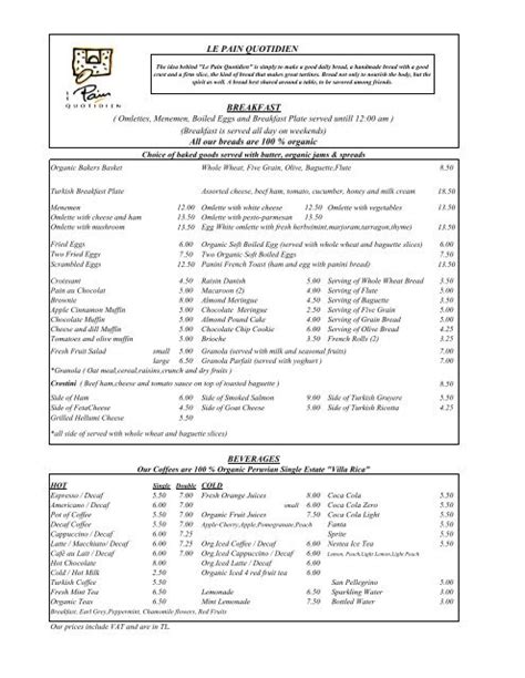 Turkey Menu.pdf - Le Pain Quotidien