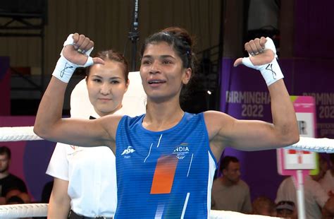 Nikhat Zareen to continue boxing in 50kg category with an eye on Paris 2024 Olympics ...