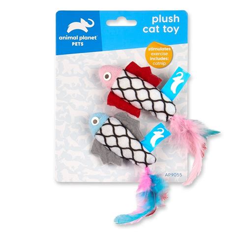 Animal Planet 2 Pack Plush Cat Toys - Animal Planet - Licenses wholesale baby product manufacturer