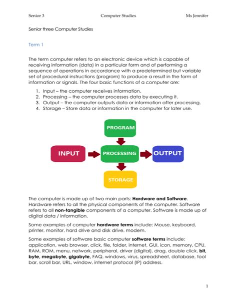 Computer Terminology