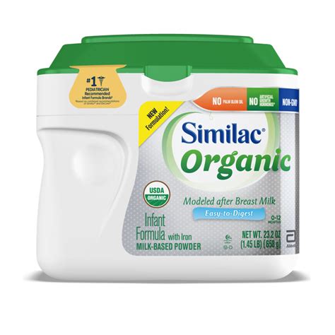 Similac® Organic Baby Formula - USDA Certified | Similac®