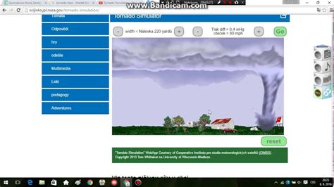 tornado simulator - YouTube