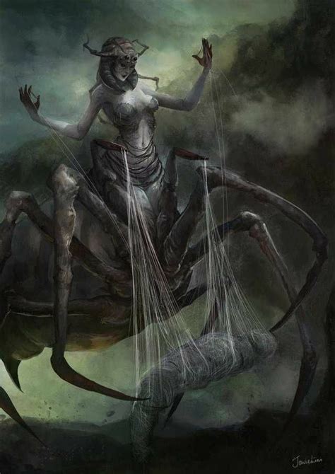 Shelob before the pact with Melkor…J. R. R. Tolkien Silmarillion world. | Dark fantasy art ...